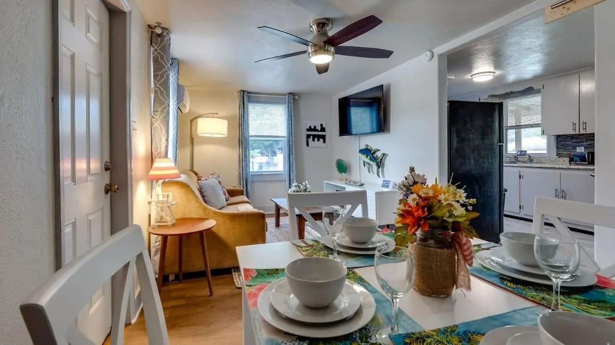 Retro Rainbow At Herb River-Orange Oasis #2-Upstairs Savannah Apartment