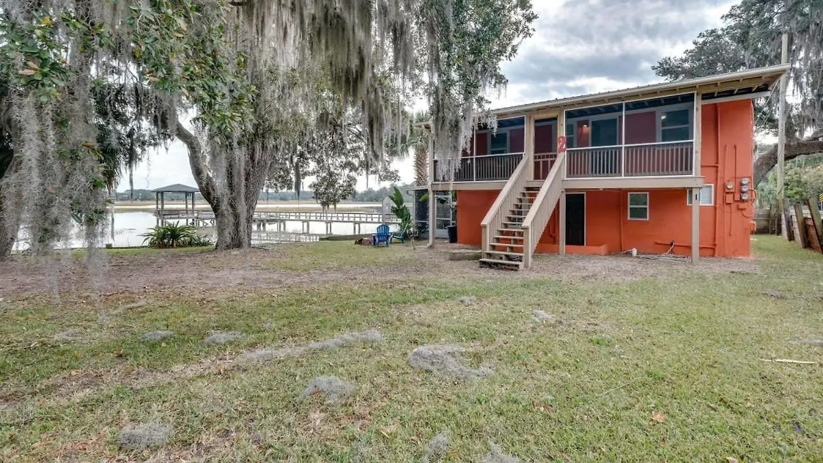 Retro Rainbow At Herb River-Orange Oasis #2-Upstairs Savannah United States